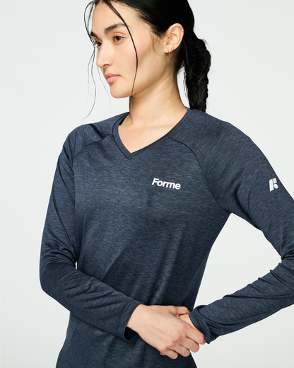 Ace V-Neck Long Sleeve